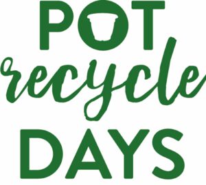 Pot recyle days, lever je oude bloempot in.