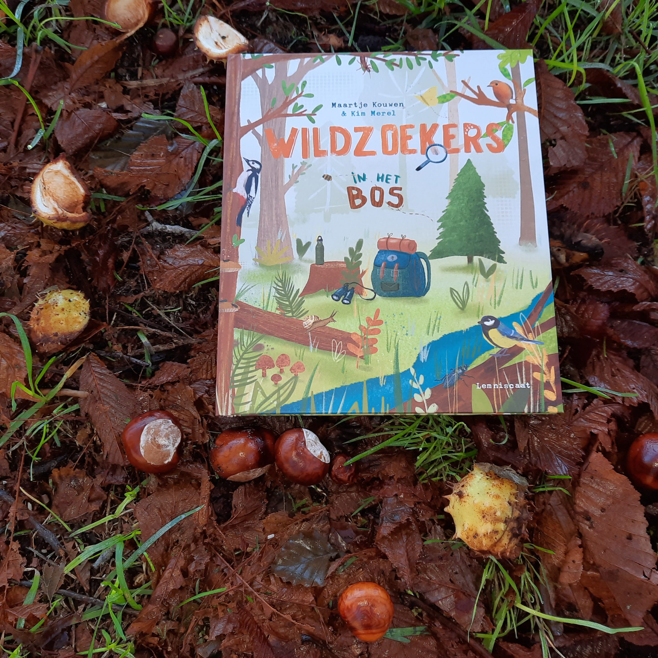 Wildzoekers- In het bos activiteitenboek.