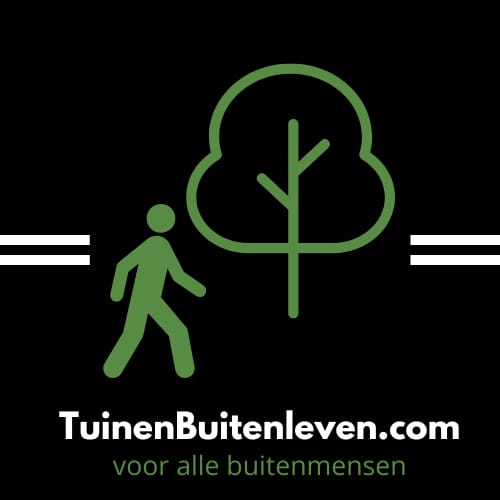 Ontwerp van TuinenBuitenleven.com om op hoodie te drukken.
