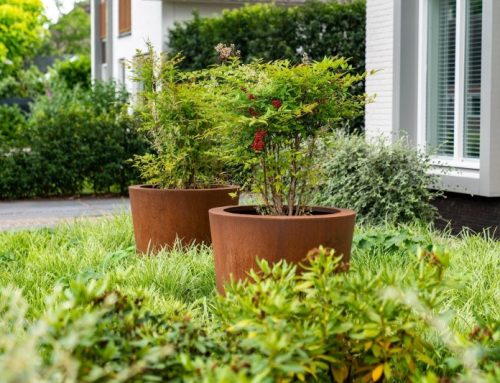 Geef je tuin een duurzame uitstraling met bamboe plantenbakken.