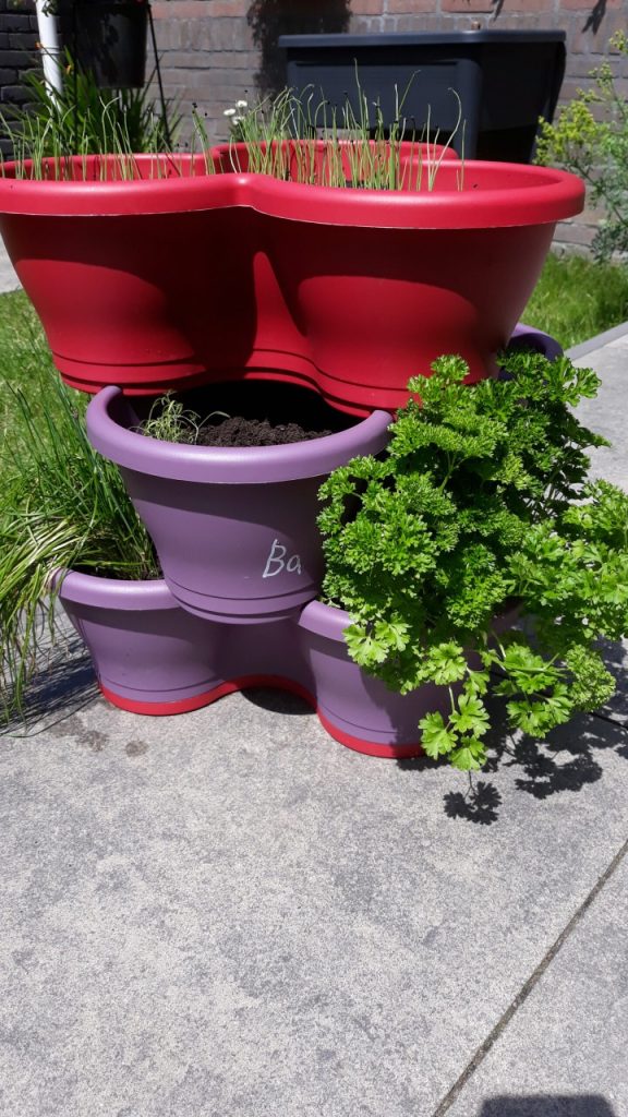 Elho stapelbare kruidentoren. 